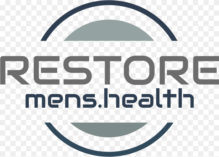 1499x1074 Restore Mens Health San Antonio Logo Circle, Scoreboard Sticker PNG