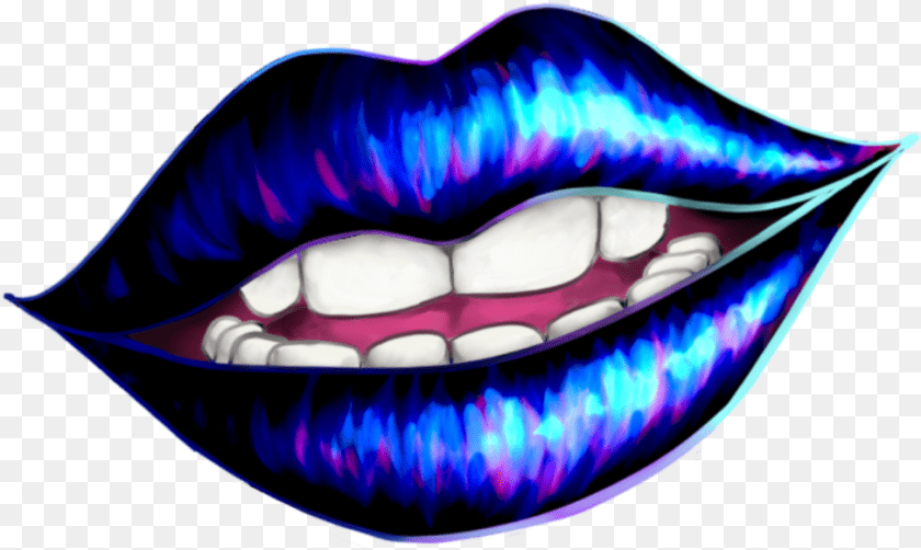 972x581 Result For Neon Lips Pictures Transparent Neon Lips, Body Part, Mouth, Person, Teeth Clipart PNG