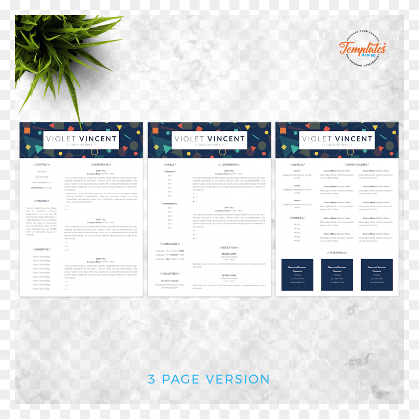 1000x1000 Resume Template For Word And Pages Template, Text, Outdoors, Flyer HD PNG Download