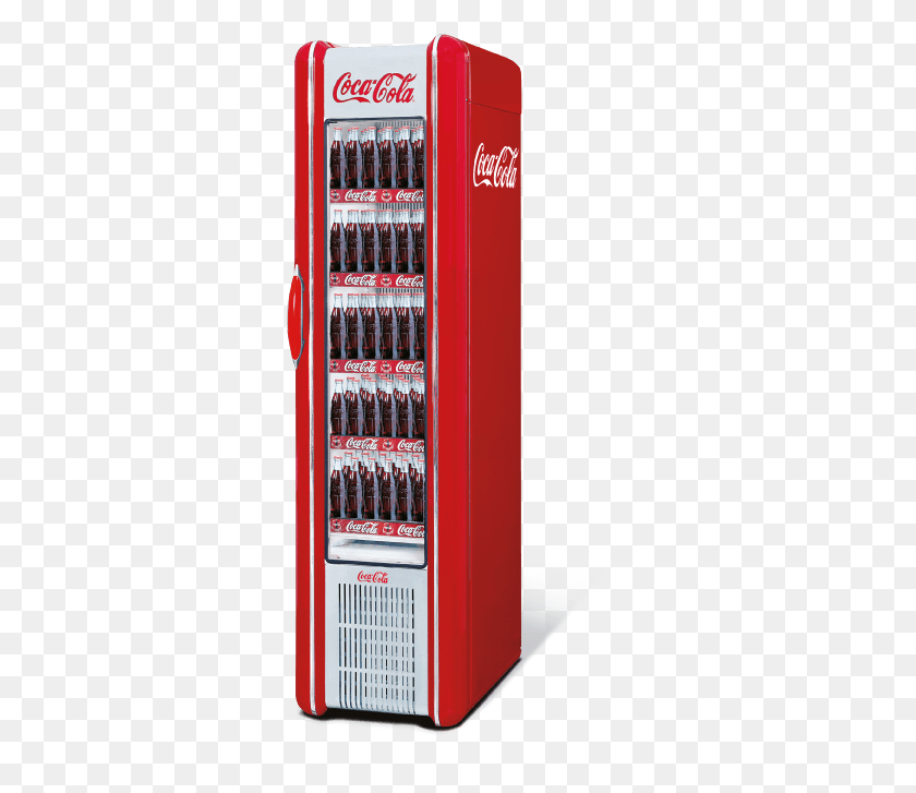 317x667 Retro Coca Cola Fridge Coca Cola Retro Cooler, Machine, Vending Machine, Beverage HD PNG Download