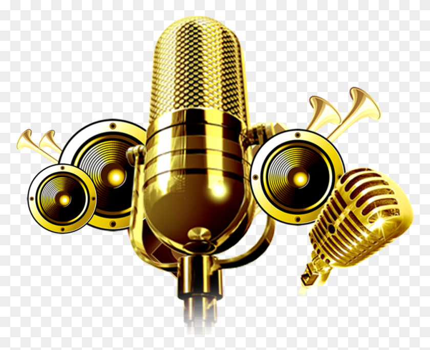939x753 Retro Microphone, Electrical Device, Lamp HD PNG Download