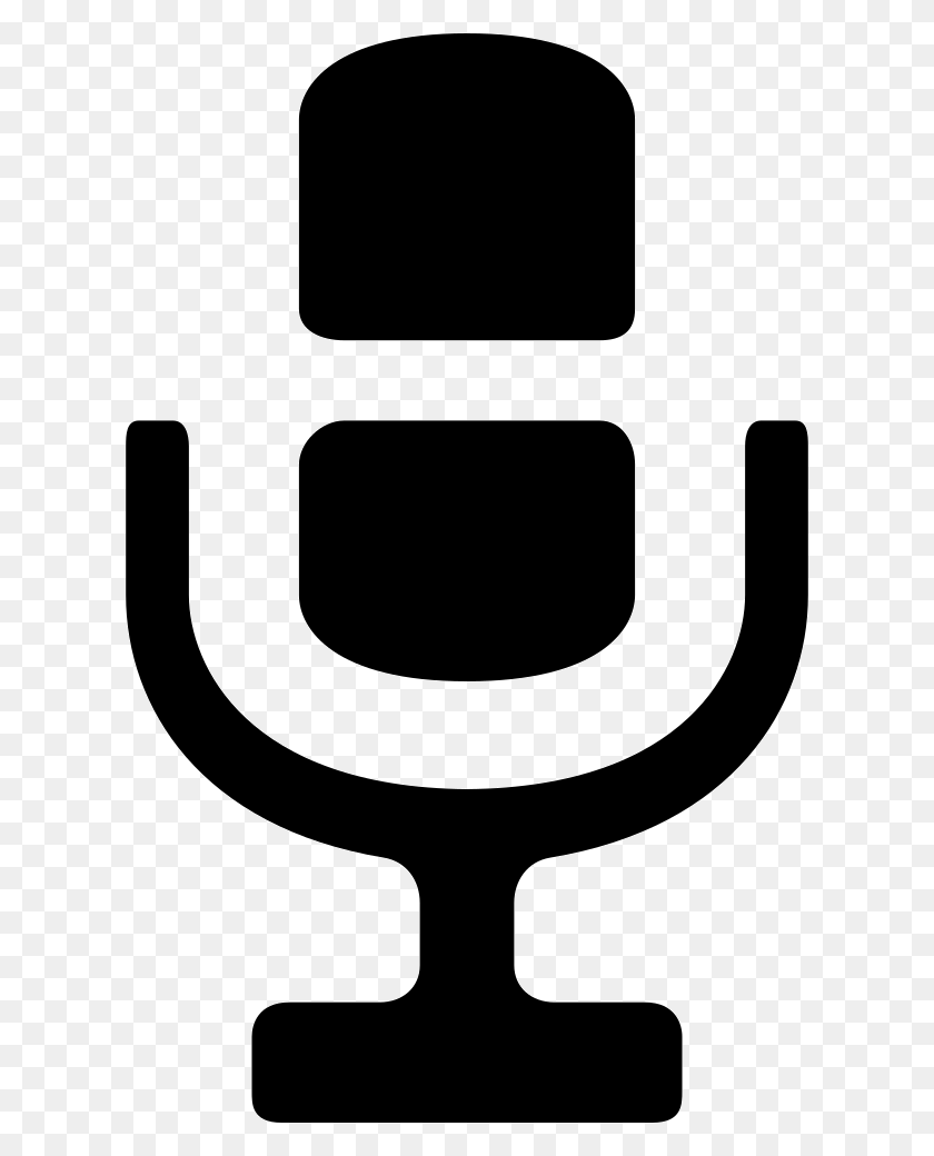 614x980 Retro Radio Microphone Comments Chair, Symbol, Logo, Trademark HD PNG Download