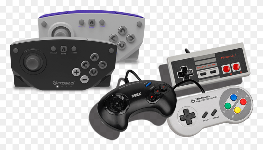 793x425 Retron 5 Controllers, Joystick, Electronics, Video Gaming HD PNG Download