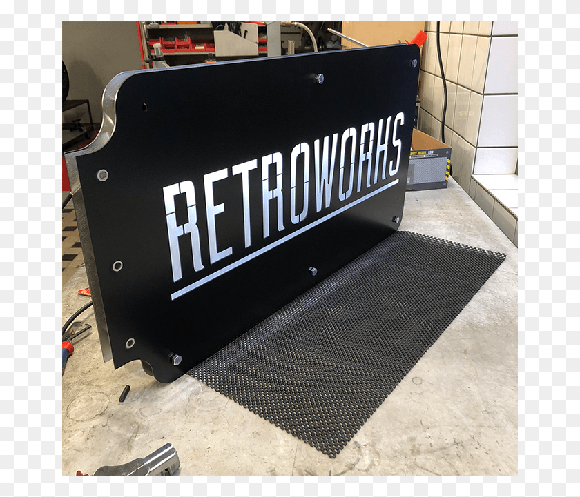 661x661 Retroworks Signboard Floor, Word, Box, Rug HD PNG Download