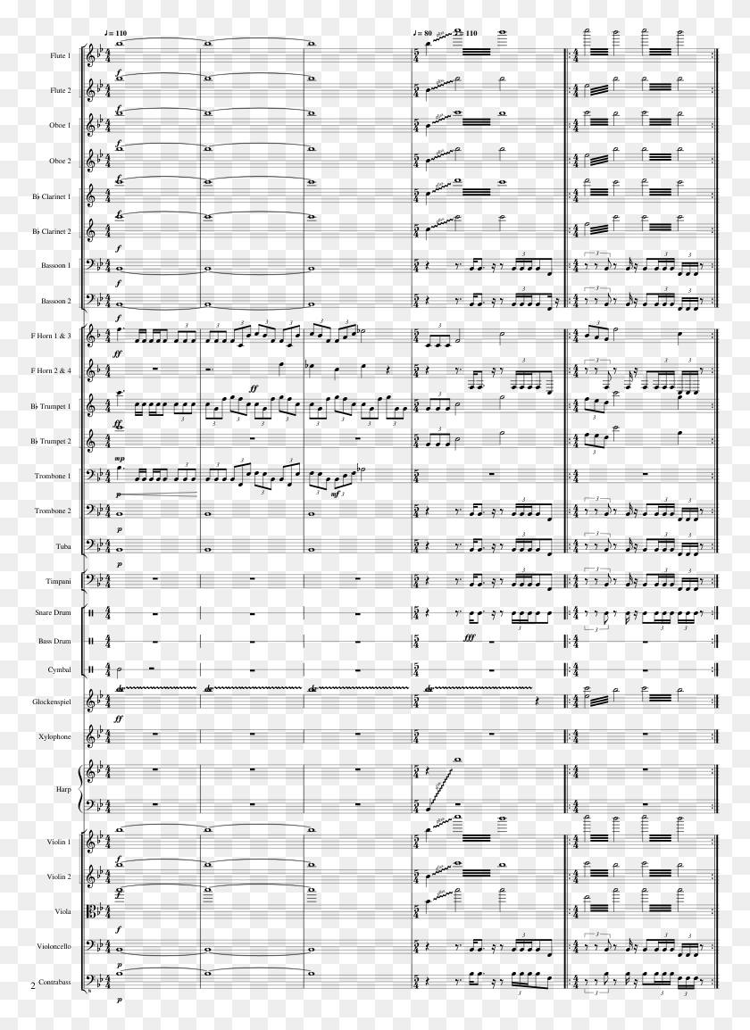 773x1094 Return Of The Jedi Sheet Music Composed By John Williams Fire Emblem Fates Alight Sheet Music, Gray, World Of Warcraft HD PNG Download