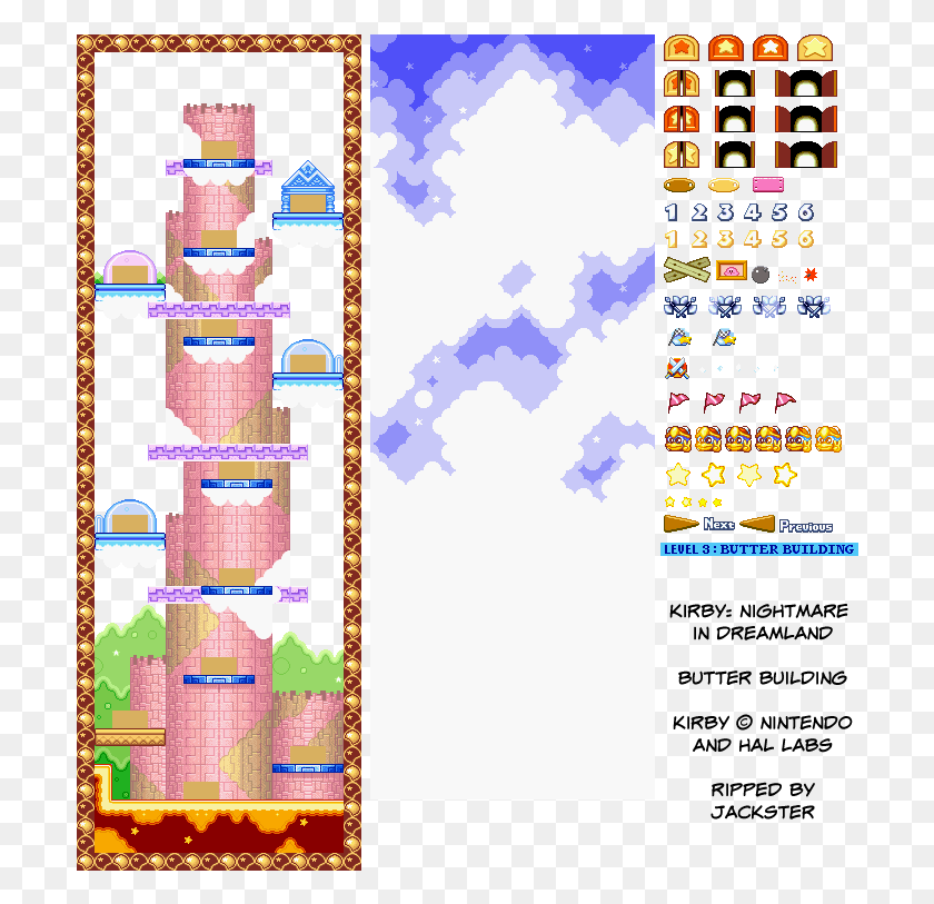 704x753 Return To Game Kirby39s Nightmare In Dreamland Hub Worlds, Super Mario, Rug, Text HD PNG Download