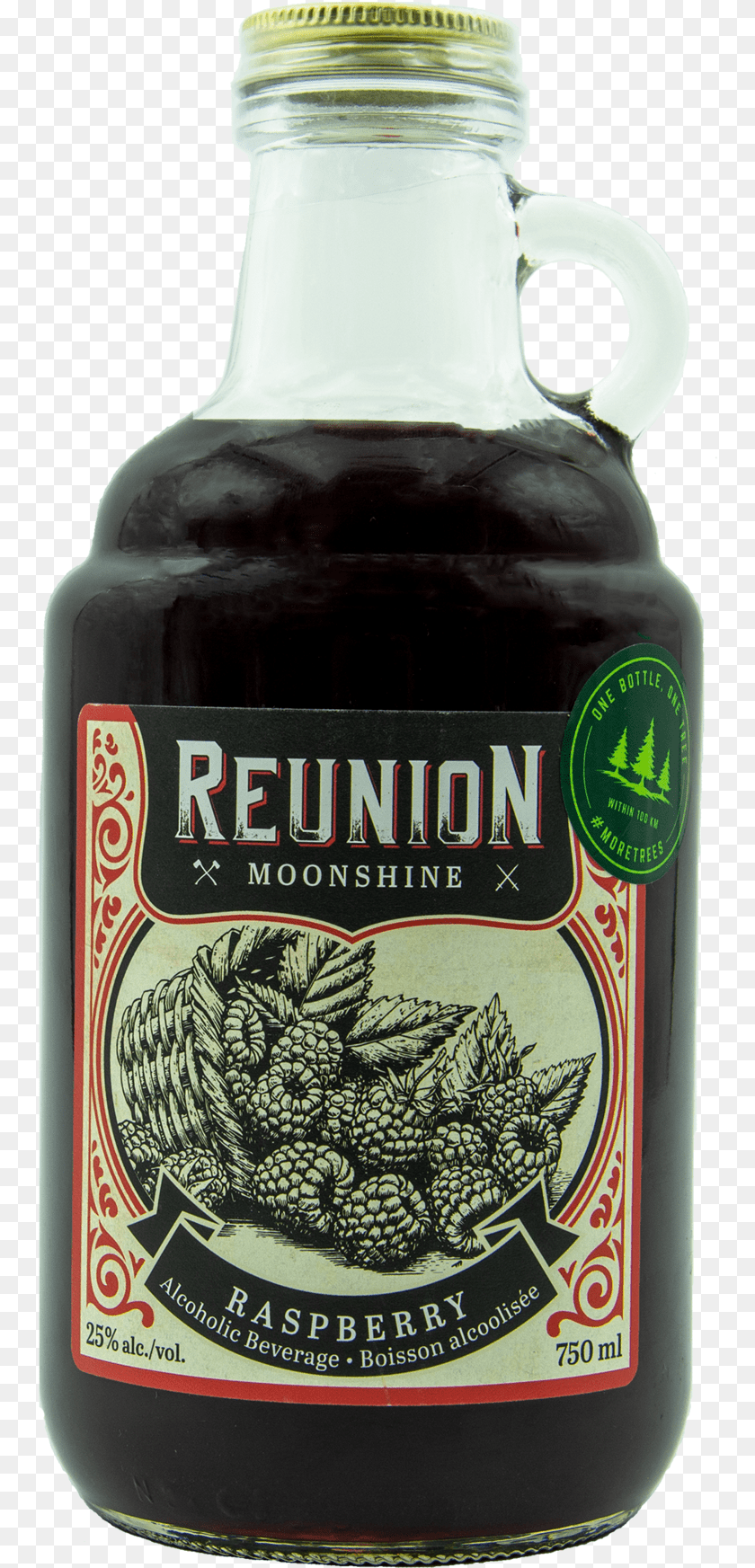 756x1745 Reunion Raspberry Moonshine, Alcohol, Beer, Beverage, Bottle Clipart PNG
