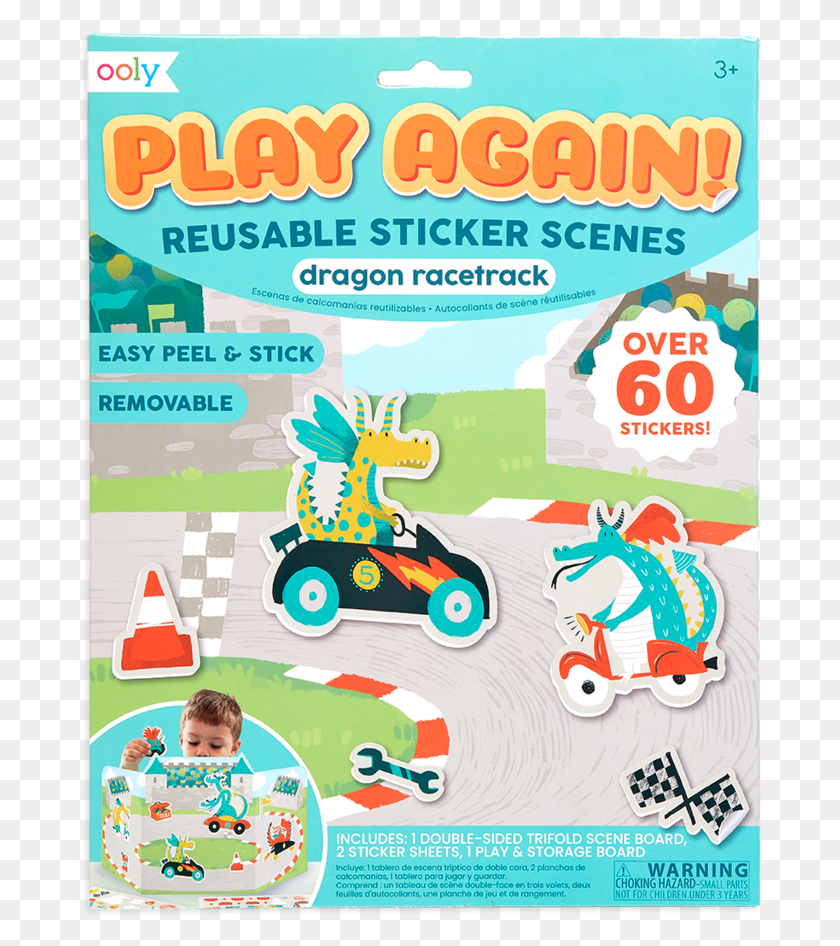 682x886 Reusable Sticker Scenes Toy Vehicle, Poster, Advertisement, Flyer HD PNG Download