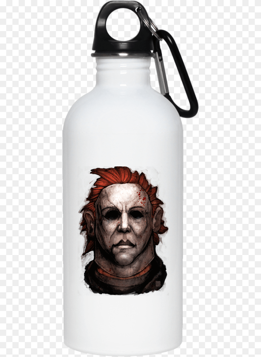 442x1148 Reusable Water Bottles Transparent, Bottle, Face, Head, Person Sticker PNG