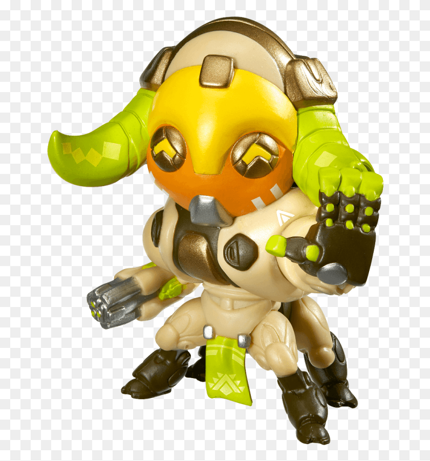 658x841 Revealed On Blizzard Gear39s Website For Blizzcon Cute But Deadly Orisa, Toy, Figurine, Robot HD PNG Download