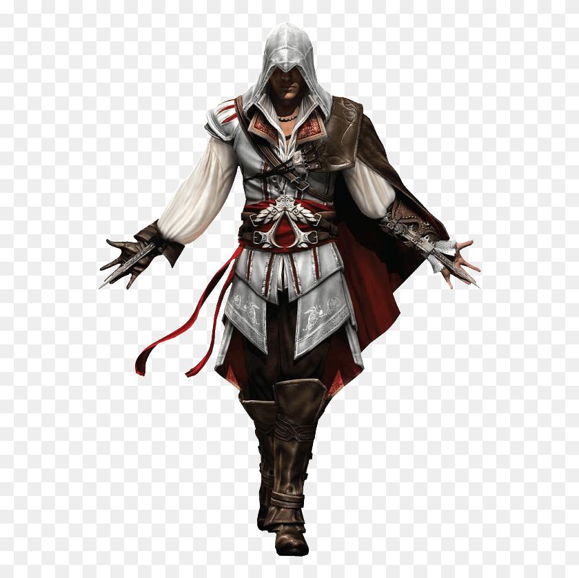 560x779 Revenge Is An Easy Premise For Players To Latch Onto Assassins Creed Ezio, Person, Human, Samurai HD PNG Download