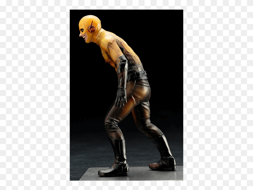 379x573 Reverse Flash 110 Scale Artfx Statue Reverse Flash, Person, Human, People HD PNG Download
