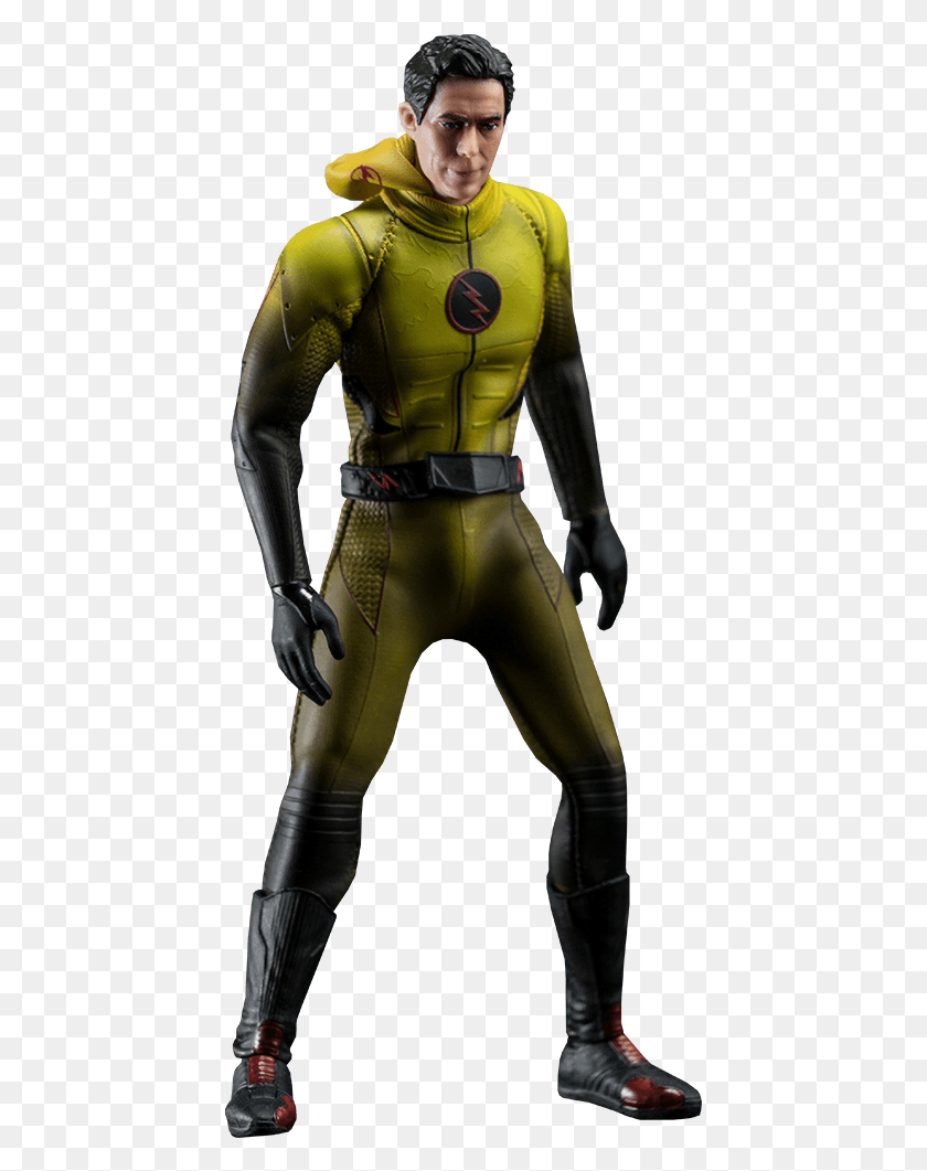 433x1001 Reverse Flash, Clothing, Apparel, Person HD PNG Download