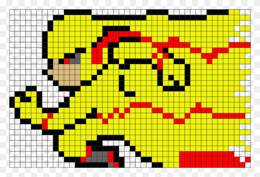 880x581 Reverse Flash Pixel Art, Graphics, Pac Man HD PNG Download