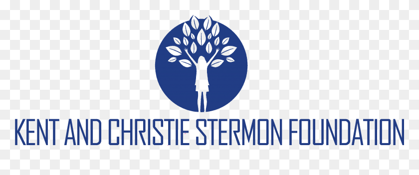 3408x1273 Reverse Girl Logo Kent And Christie Stermon Foundation Emblem, Graphics, Text HD PNG Download