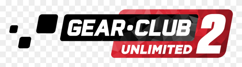 1014x227 Review Gear Club Unlimited 2 Nintendo Switch Gear Club Unlimited 2 Logo, Label, Text, Sticker HD PNG Download