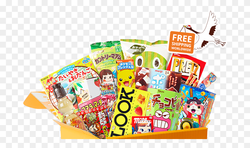 688x437 Обзор Tokyo Treat Premium Box Candy, Еда, Сладости, Кондитерские Изделия Hd Png Download