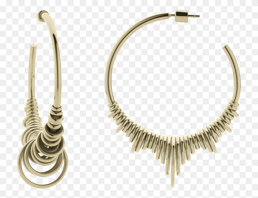 731x585 Revival Hoop Earrings Large Earrings, Necklace, Jewelry, Accessories Descargar Hd Png