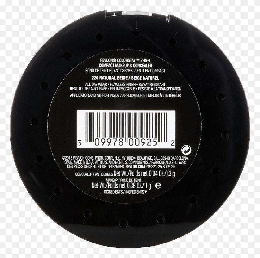 807x800 Revlon Colorstay 2 In 1 Compact Makeup Amp Concealer Cosmetics, Label, Text, Helmet HD PNG Download