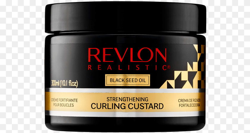 Revlon Realistic Curling Custard, Bottle, Cosmetics, Can, Tin Sticker PNG