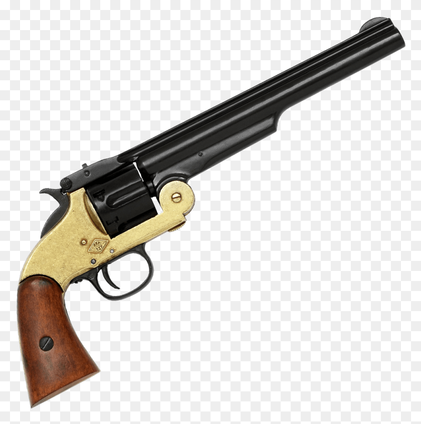981x988 Револьвер, Разработанный Смитом Ампом Вессон Сша Смит И Вессон 1870 Револьвер, Пистолет, Оружие, Вооружение Png Скачать