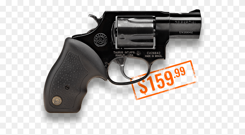 580x402 Revolver Taurus 38 5 Tiros, Gun, Weapon, Weaponry HD PNG Download