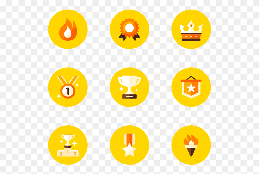 529x505 Rewards Icon Reward Yellow, Halloween, Fire, Symbol HD PNG Download