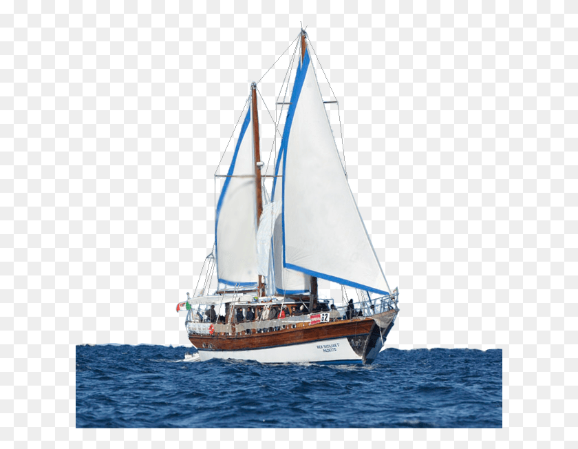 621x592 Rex Siciliaeturkish Boat Sail, Транспортное Средство, Транспорт, Парусник Hd Png Скачать