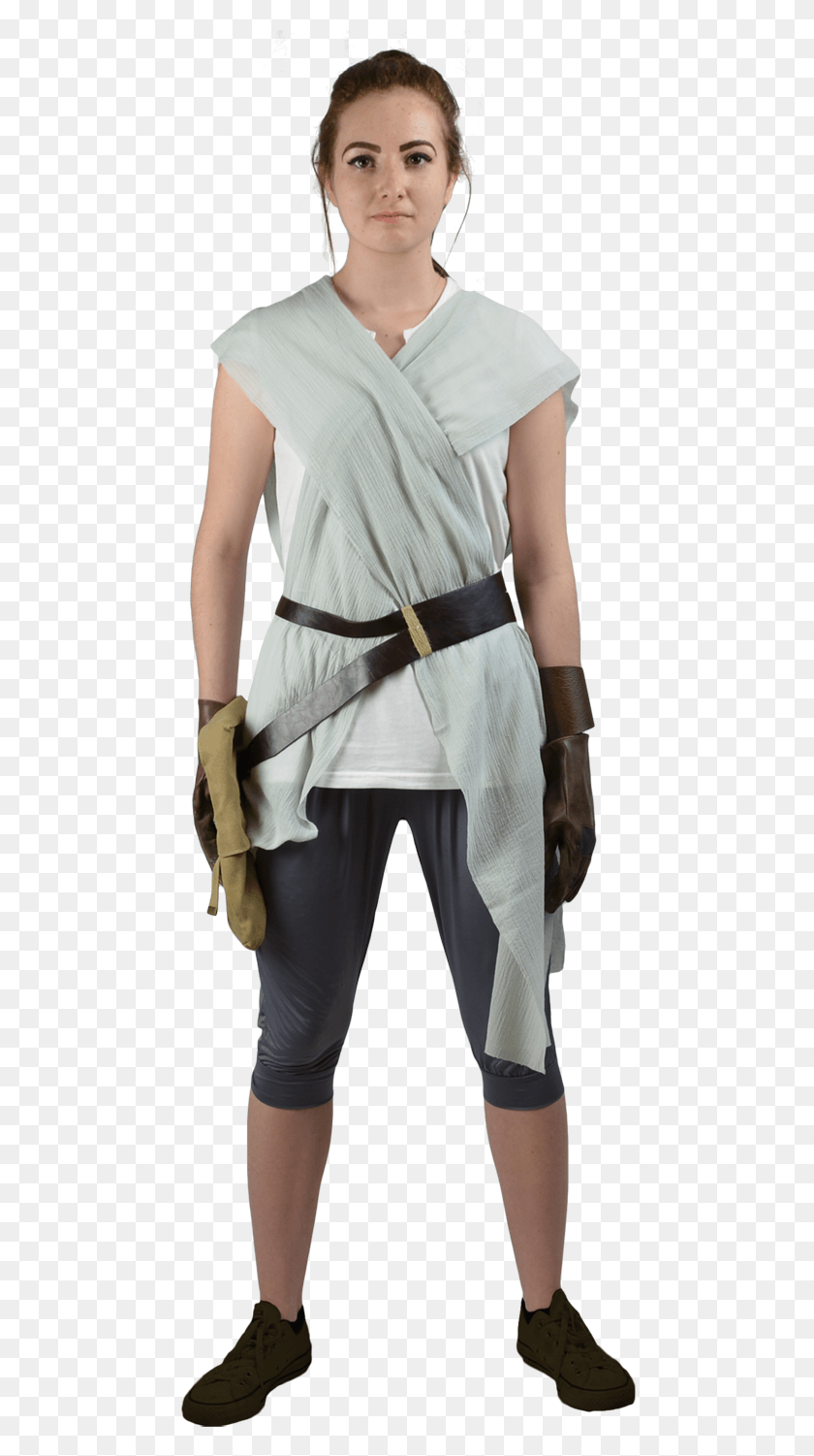 472x1441 Rey Star Wars Costume, Person, Human, Accessories HD PNG Download