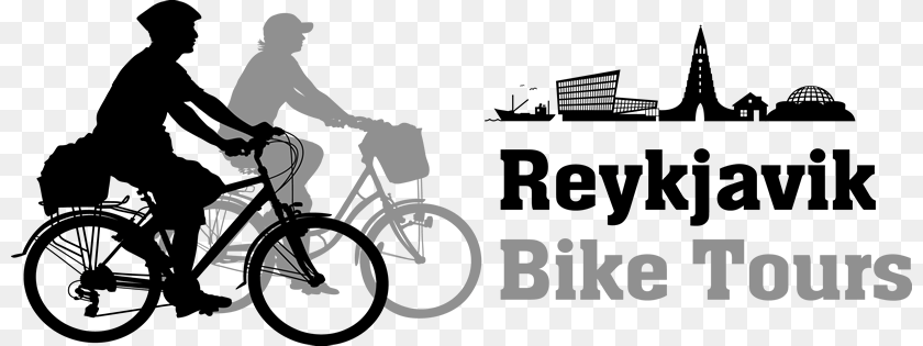 820x315 Reykjavik Bike Tours And Bicycle Rental In Reykjavik Bike Tour Logo, Adult, Vehicle, Transportation, Person Transparent PNG