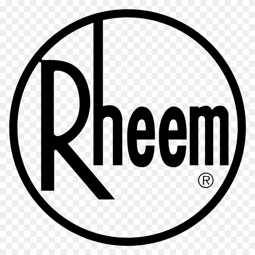 2331x2331 Rheem Logo Black And White Logo Rheem, Gray, World Of Warcraft HD PNG Download