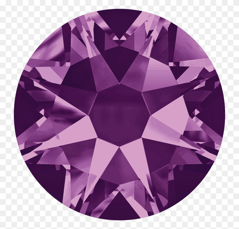 745x745 Rhinestone Amethyst Swarovski Crystal, Diamond, Gemstone, Jewelry HD PNG Download