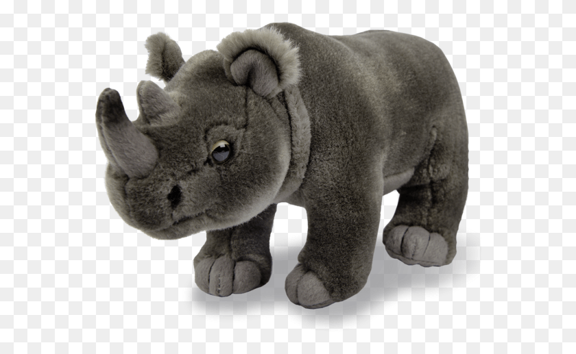 566x457 Носорог Мягкая Игрушка, Млекопитающее, Животное, Дикая Природа Hd Png Скачать