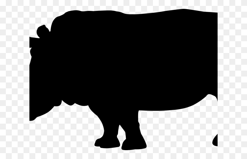 640x480 Rhinoceros Clipart Rhino Head Hippopotamus, Gray, World Of Warcraft HD PNG Download