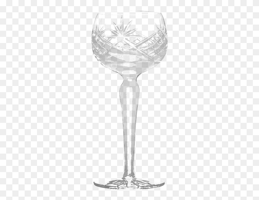 256x591 Rhmerglas Wine Glass Transparent Isolated Alcohol Champagne Stemware, Glass, Lamp, Cutlery HD PNG Download