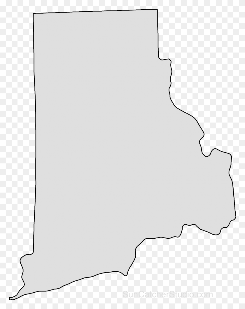 1547x1982 Карта Род-Айленда Контурная Форма Государственный Трафарет Клип Силуэт, Человек, Человек Png Скачать
