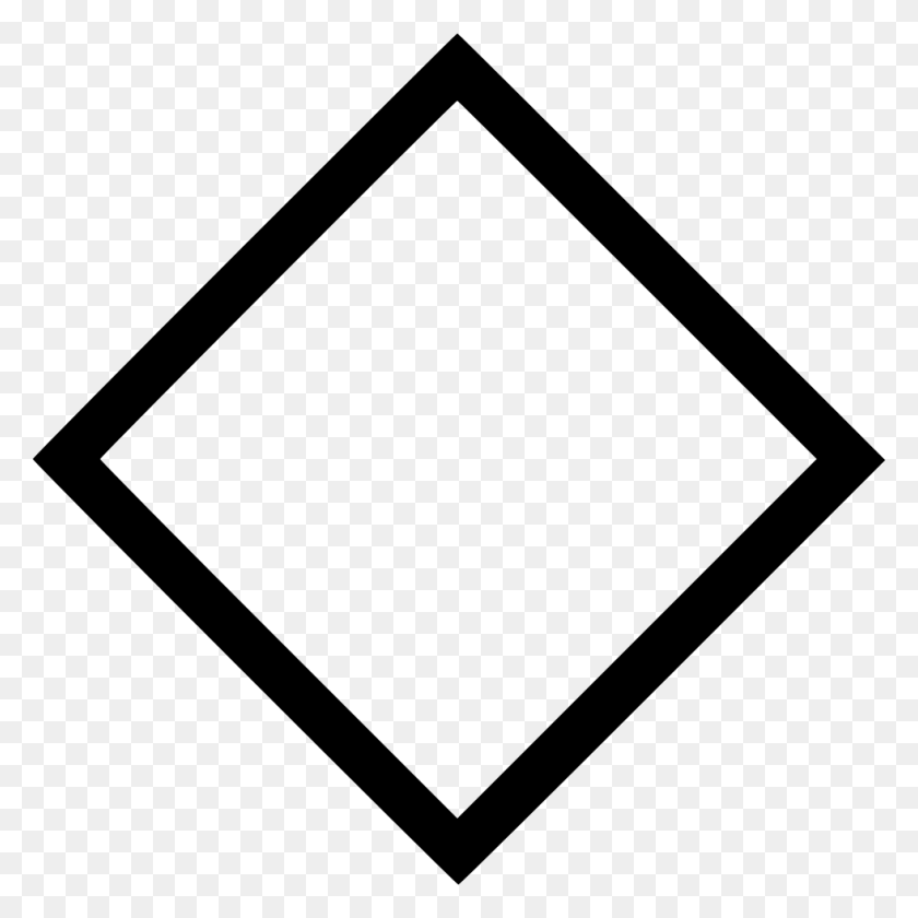 980x980 Rhombus Materijali I Oznake Za Obucu, Symbol, Triangle, Sign HD PNG Download