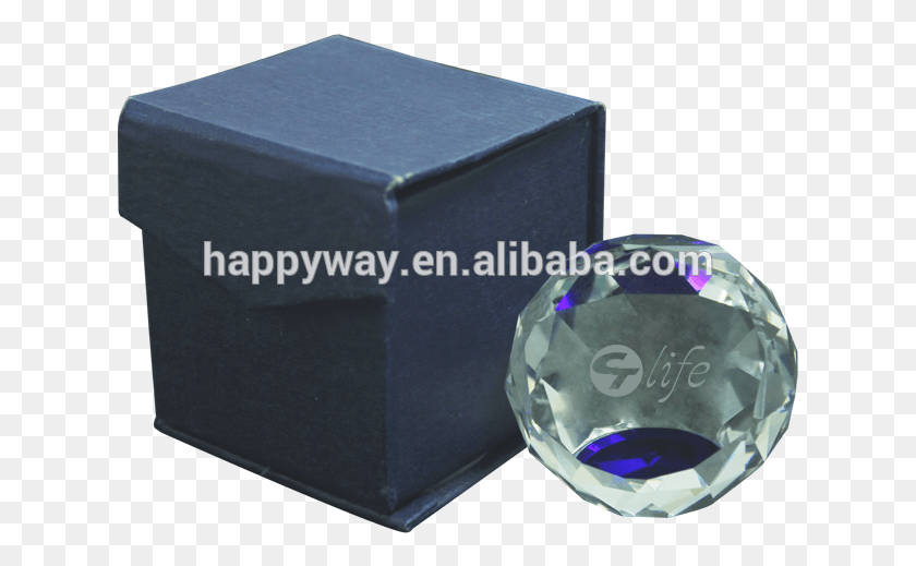 625x459 Rhombus Shaped Polygonal Inclined Crystal Ball Riddle, Box, Sphere, Crystal HD PNG Download