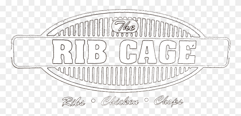 768x347 Rib Cage Logo Dossil, Symbol, Trademark, Word HD PNG Download