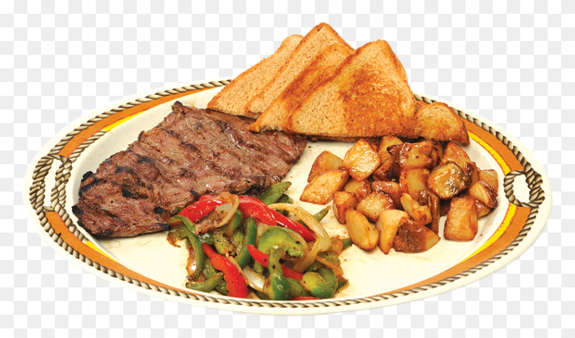 822x458 Rib Eye Steak N39Eggs Steak N Eggs, Еда, Блюдо, Еда Png Скачать