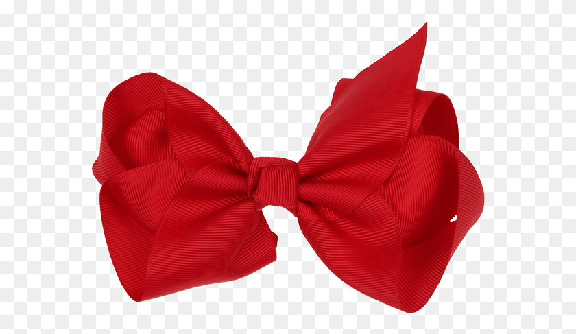 575x427 Ribbon Bow Red Hair Bow, Tie, Accessories, Accessory HD PNG Download