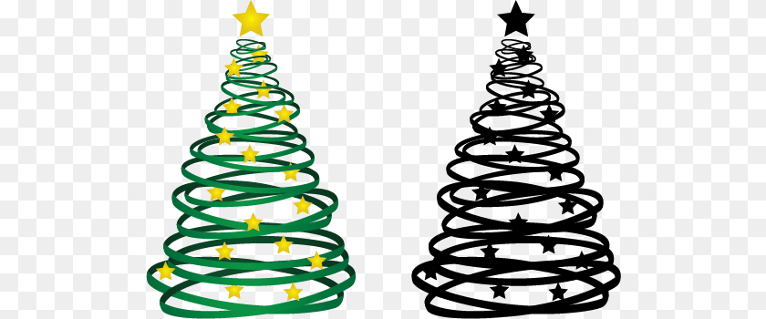 521x350 Ribbon Christmas Tree Vector Swirly Christmas Tree Clipart, Spiral, Coil, Food, Dessert Transparent PNG