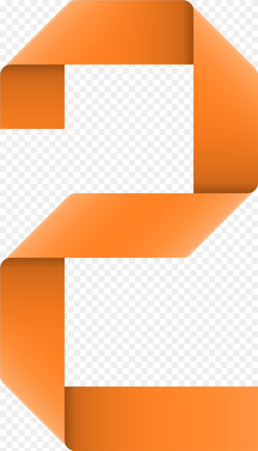 Ribbon Number, Pencil PNG