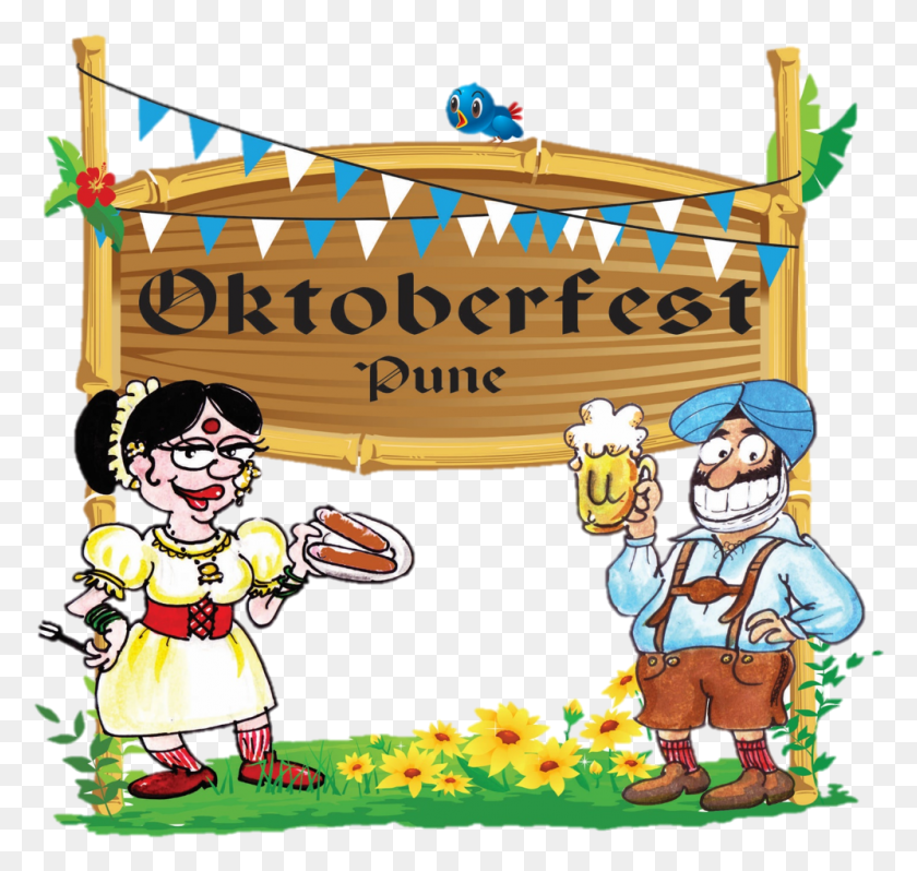 997x944 Ribbon Oktoberfest 2018 Pune, Person, Human, Crowd HD PNG Download