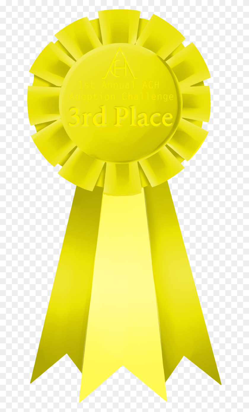 659x1332 Ribbons Clipart Yellow Third Place Ribbon Clipart, Trophy, Gold, Gold Medal HD PNG Download