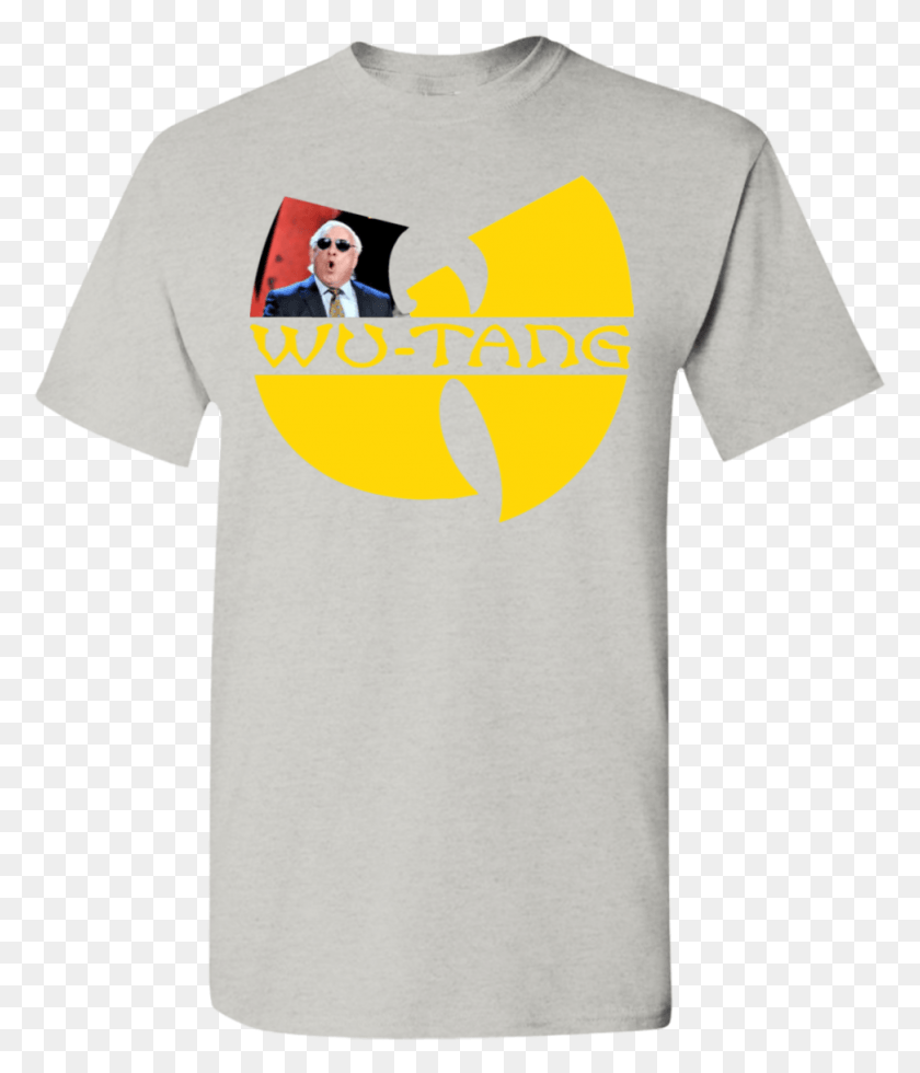 972x1147 Ric Flair Wu Tang T Shirt Lapommenyc Store T Shirt, Clothing, Apparel, Person HD PNG Download