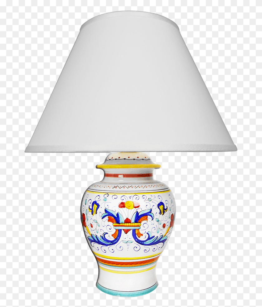 689x924 Ricco Deruta Lamp 21 Lampshade, Table Lamp, Porcelain HD PNG Download
