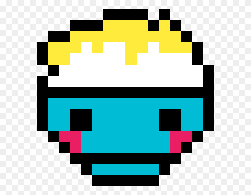 593x593 Рисовый Удар Slime Rancher Pixel Art, Первая Помощь, Pac Man Hd Png Скачать