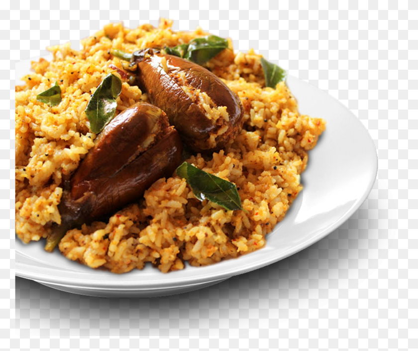 1344x1112 Rice With Brinjal Brinjal Rice, Plant, Vegetable, Food HD PNG Download