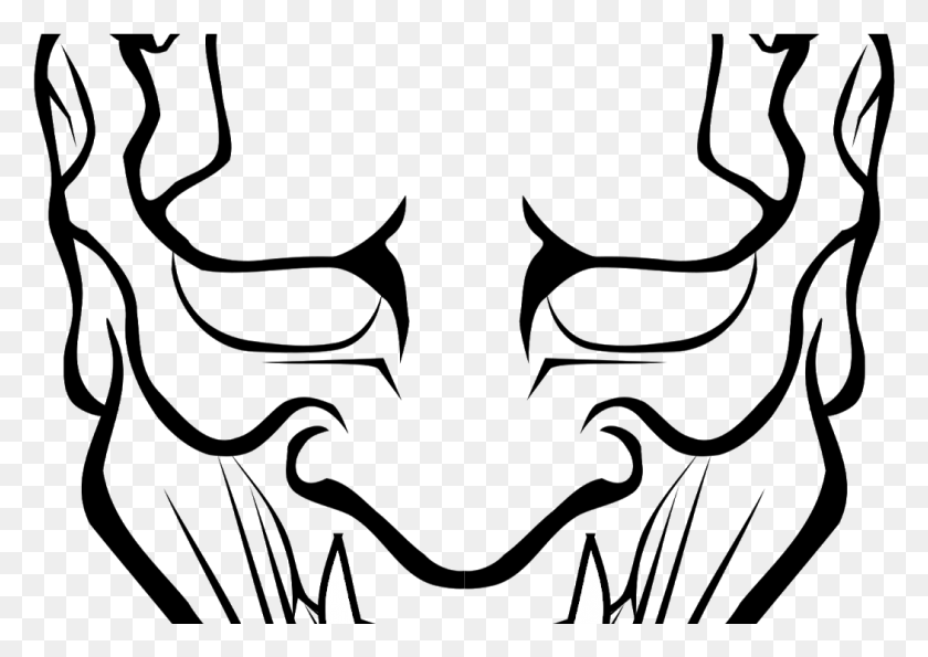 1050x721 Ricegum Drawing Eye Easy Oni Mask Drawing, Outdoors, Clothing HD PNG Download